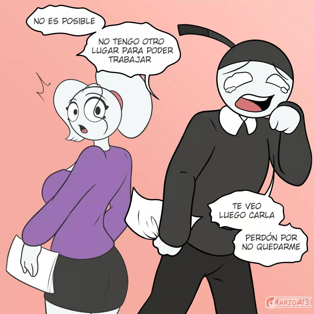 Carla en la Oficina del Jefe – MarioA13 - Página 5