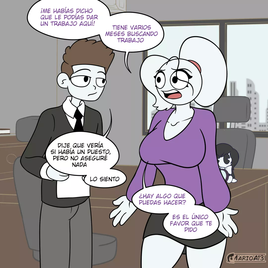 Carla en la Oficina del Jefe – MarioA13 - Página 6