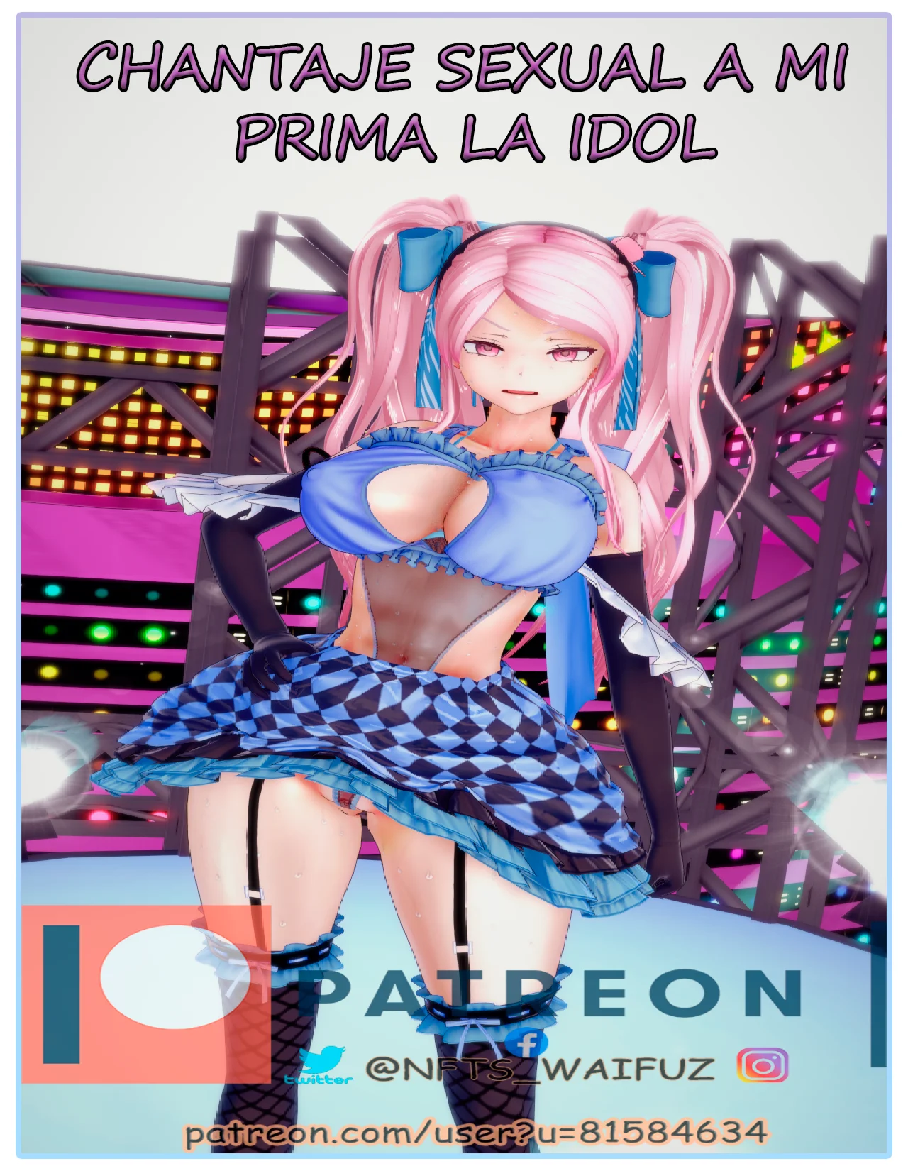 Chantaje Sexual a mi Prima la Idol 1 – NFT_Waifuz - Página 1
