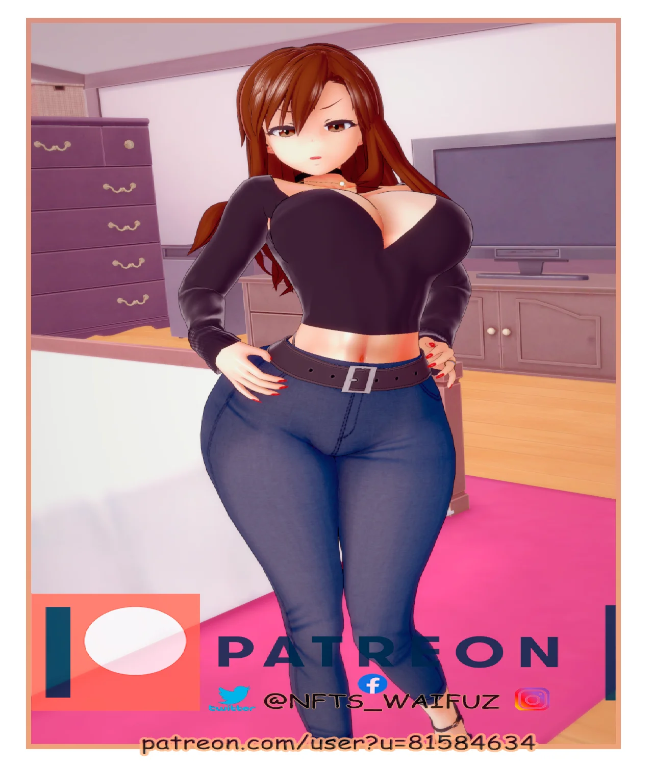 Chantaje Sexual a mi Prima la Idol 1 – NFT_Waifuz - Página 26