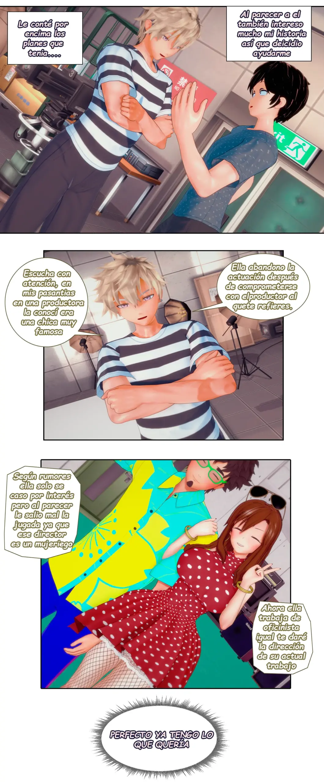Chantaje Sexual a mi Prima la Idol 2 – NFT_Waifuz - Página 3