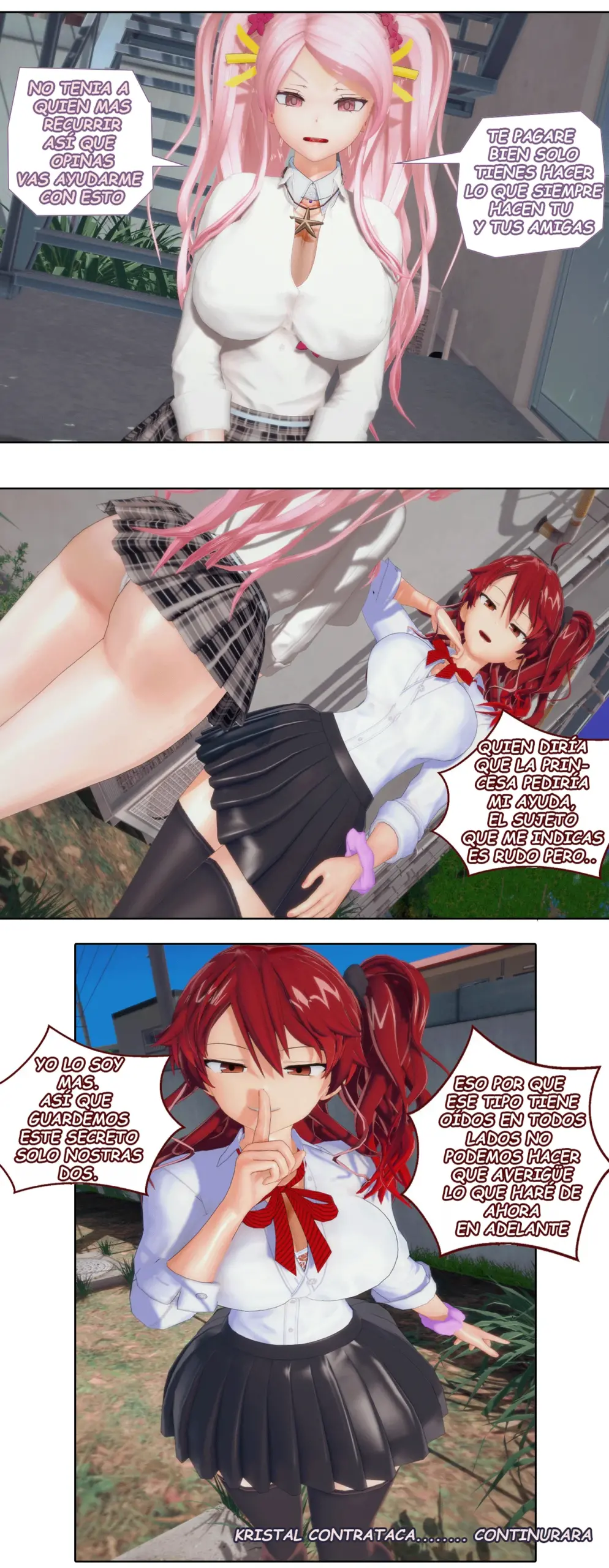 Chantaje Sexual a mi Prima la Idol 2 – NFT_Waifuz - Página 31