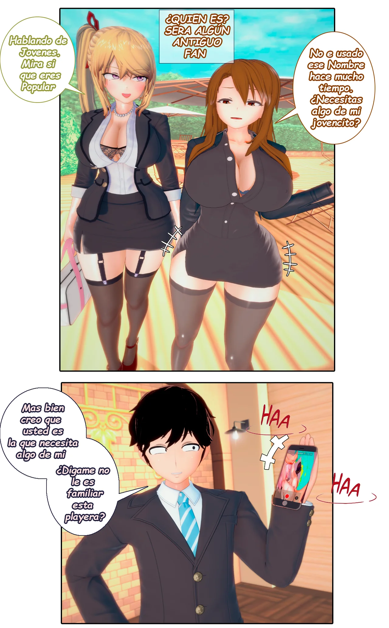 Chantaje Sexual a mi Prima la Idol 2 – NFT_Waifuz - Página 6
