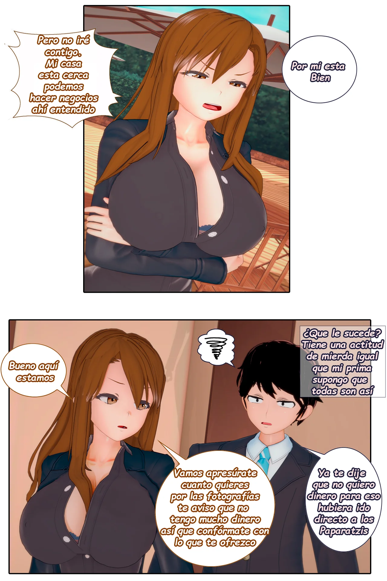Chantaje Sexual a mi Prima la Idol 2 – NFT_Waifuz - Página 8