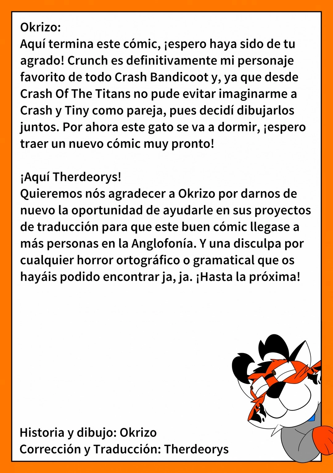 Crash N. Sane Threesome – Okrizo - Página 22