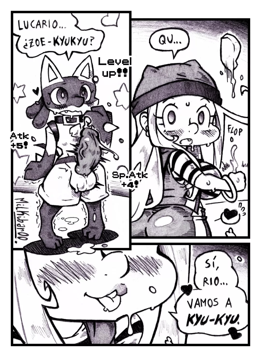 Cuidame el Lucario 3 – Milkibar00 - Página 4