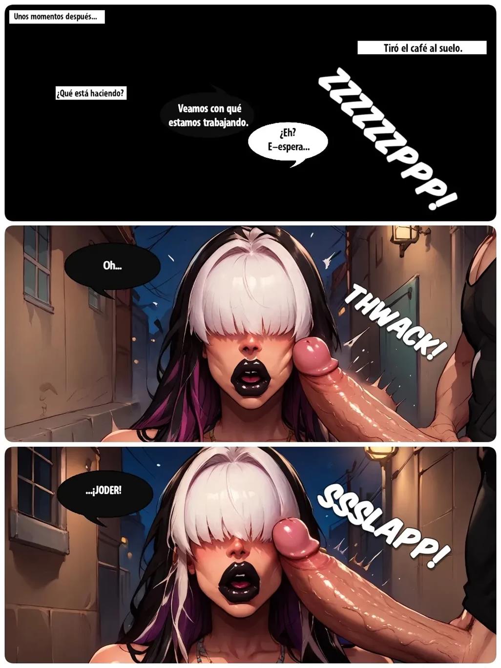 Date with Goth Mama 1 - Página 8