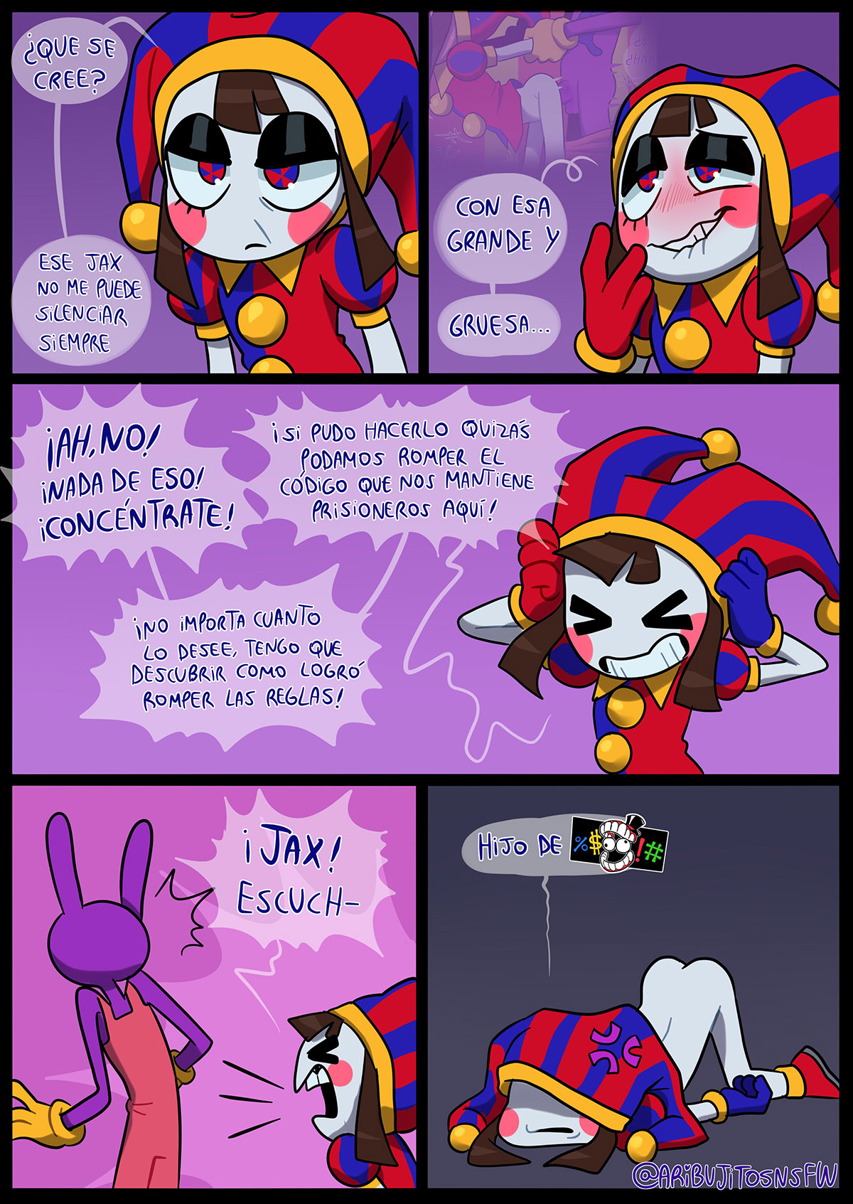 El Secreto de Jax 2 – AriDibujitos - Página 2