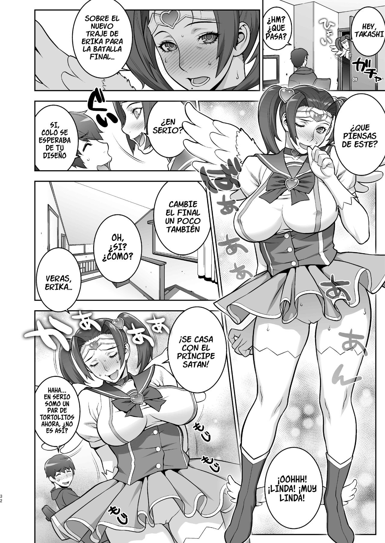 Esa vez que vi a mi Tia Masturbandose con un Cosplay – Motchie - Página 31
