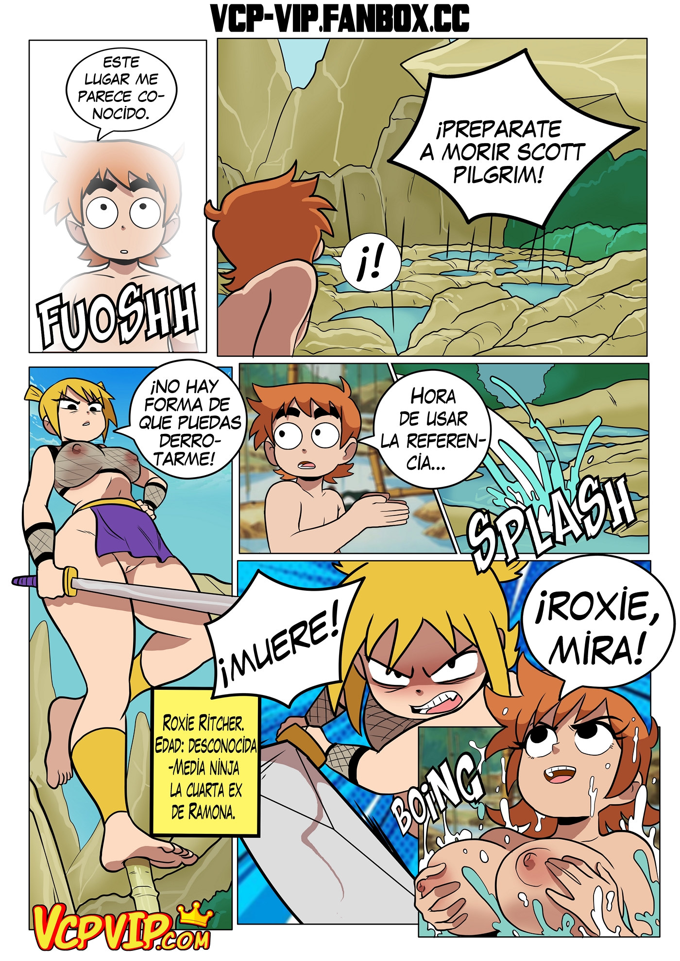 Ex Scott Pilgrim Sin Respeto – Gansoman - Página 9