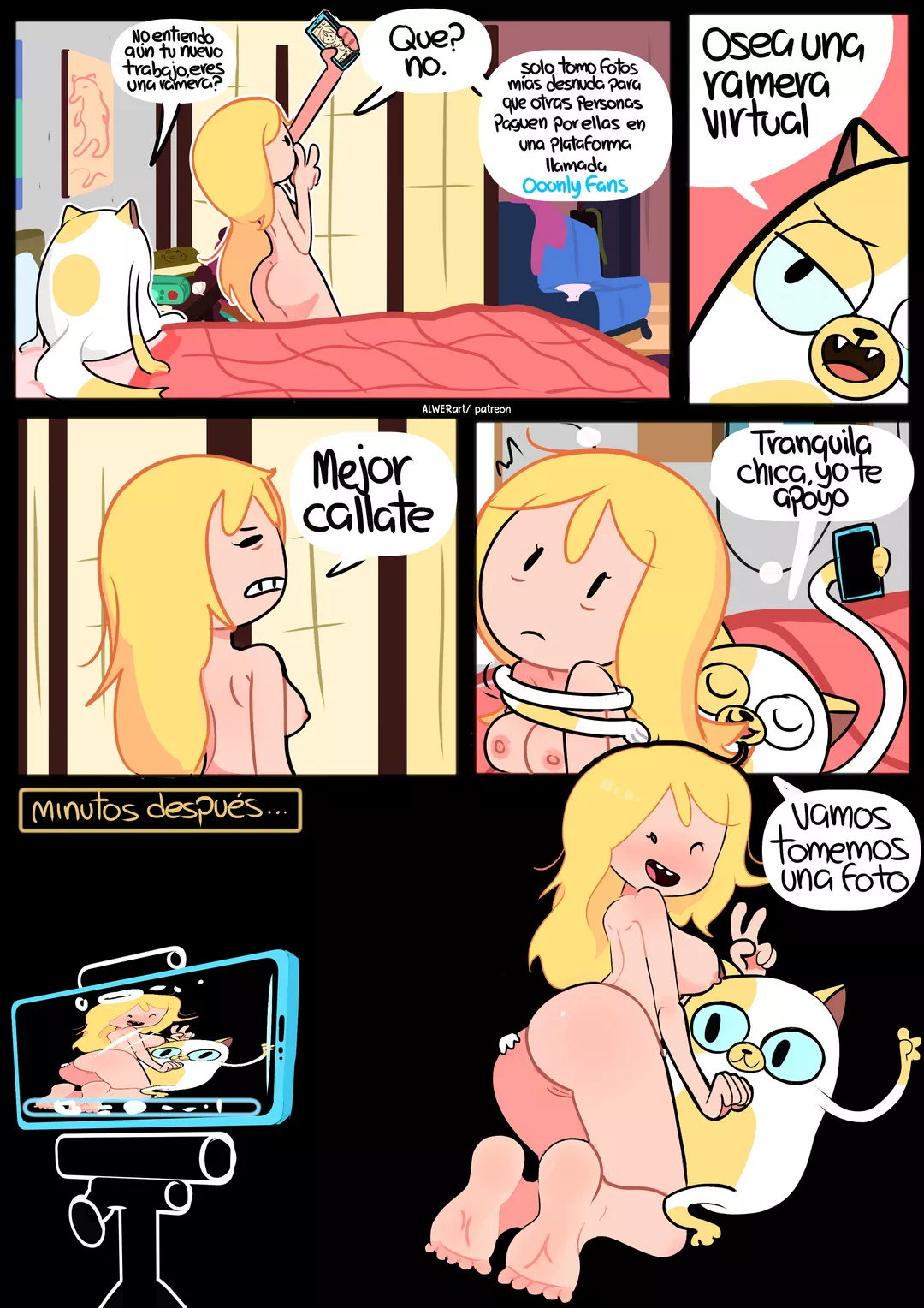 Fionna y Cake: Un Nuevo Trabajo – ALWERart - Página 3
