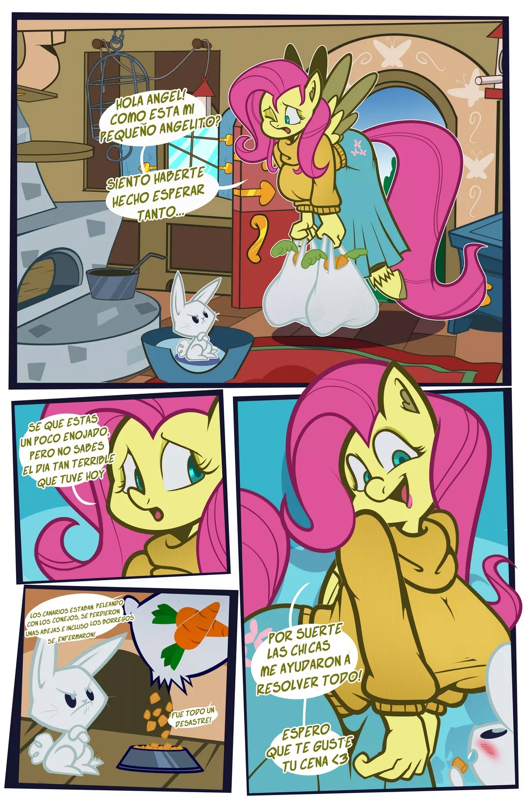 Fluttershy’s Overtime – YellowCyann - Página 2