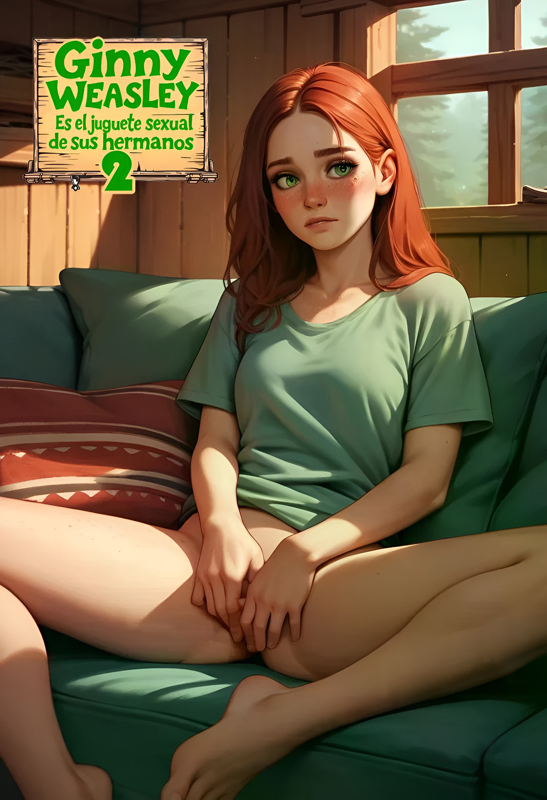 Ginny Weasley es el juguete Sexual de sus Hermanos 2 – Kain200 - Página 26