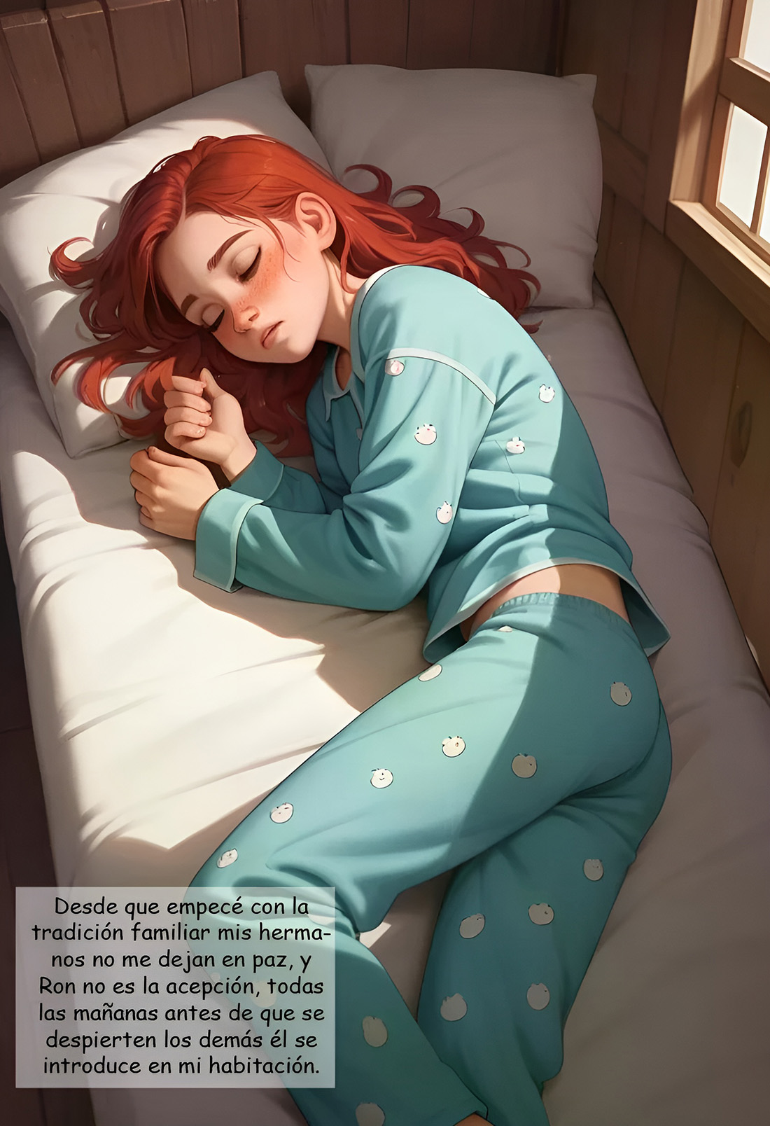 Ginny Weasley es el juguete Sexual de sus Hermanos 2 – Kain200 - Página 3