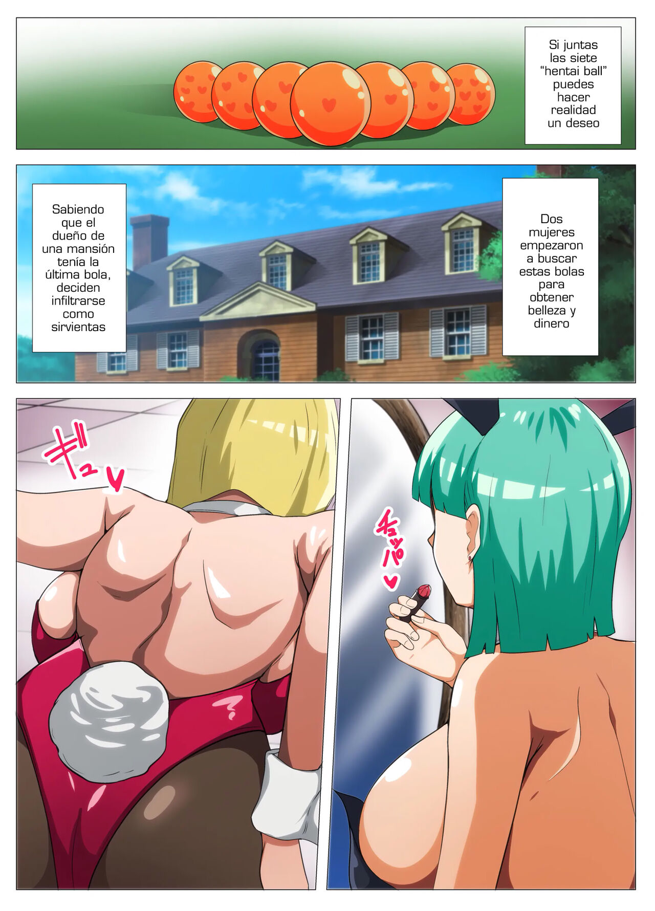 HENTAIBALL 1 – Q Doujin - Página 2