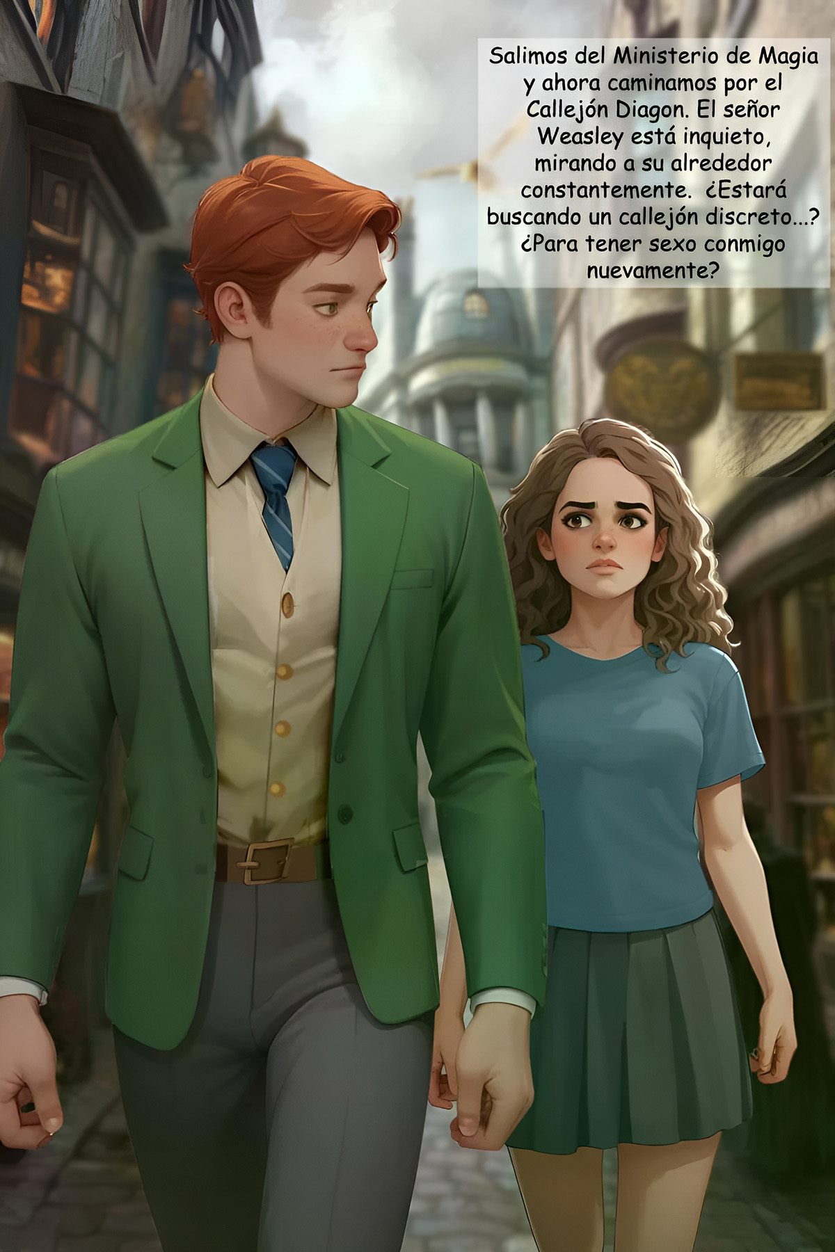 Hermione Granger y el Precio de Dormir en la Madriguera 2 - Página 23