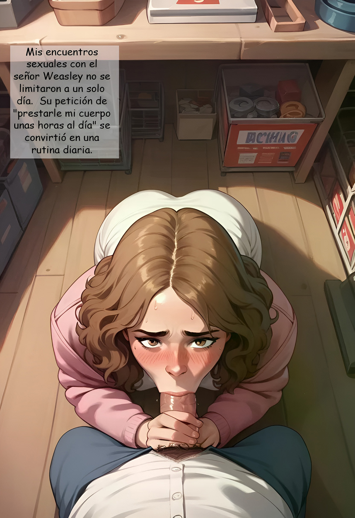 Hermione Granger y el Precio de Dormir en la Madriguera 2 - Página 3