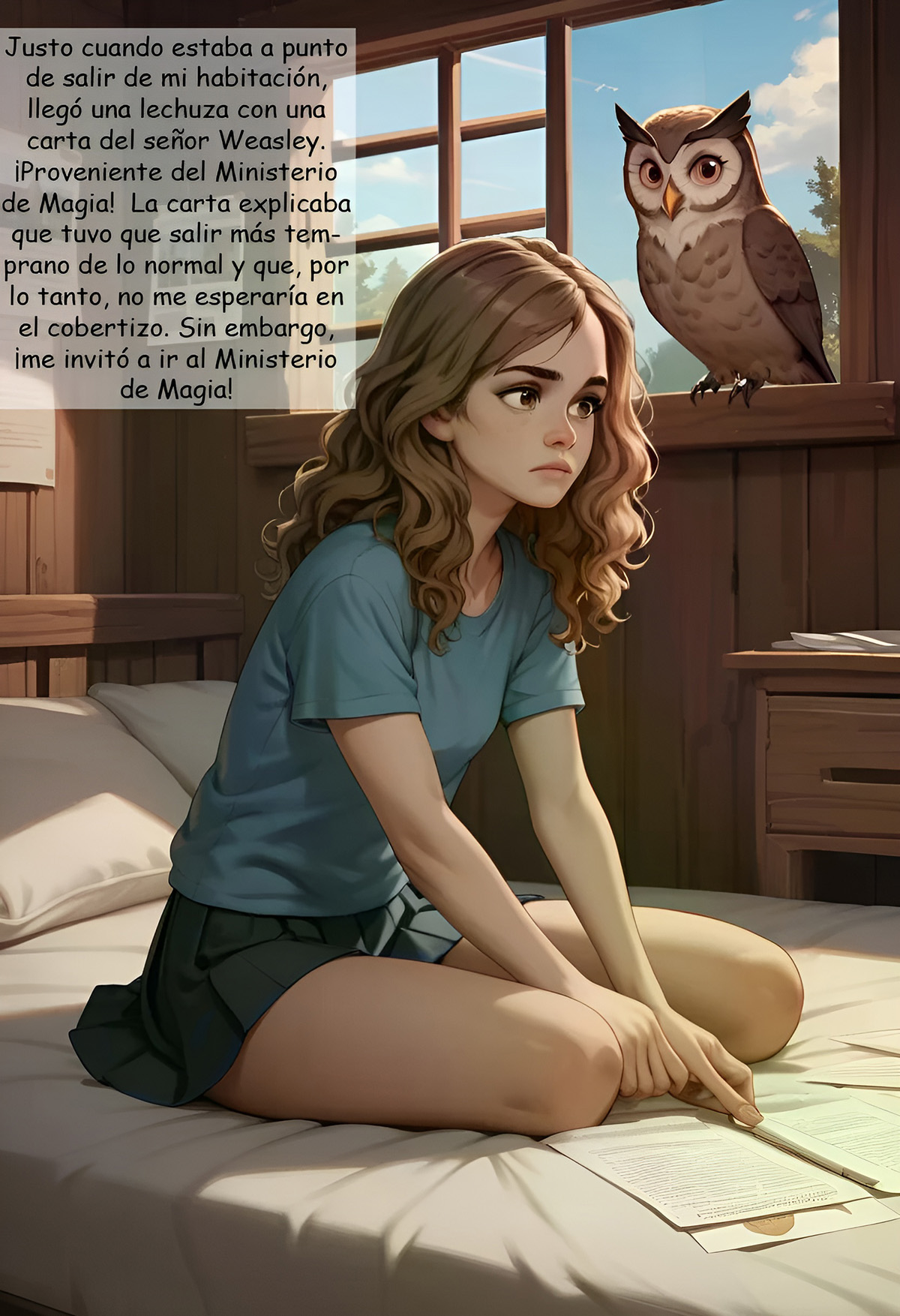 Hermione Granger y el Precio de Dormir en la Madriguera 2 - Página 9