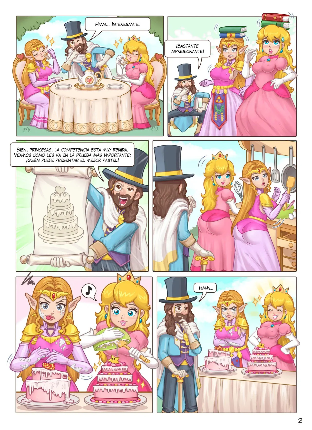 Hot Duels VI Epic Showdown of Zelda vs Peach – JinnAcheron - Página 3