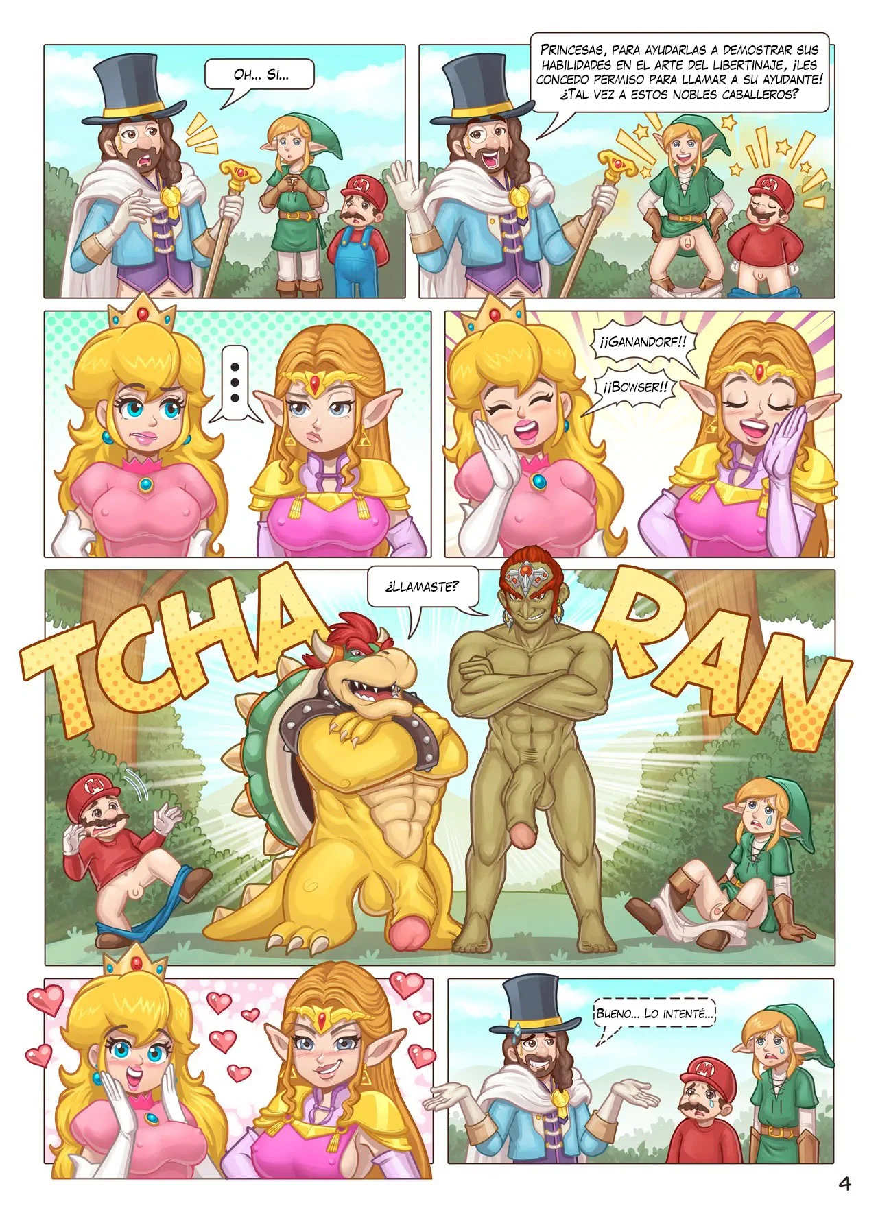 Hot Duels VI Epic Showdown of Zelda vs Peach – JinnAcheron - Página 5