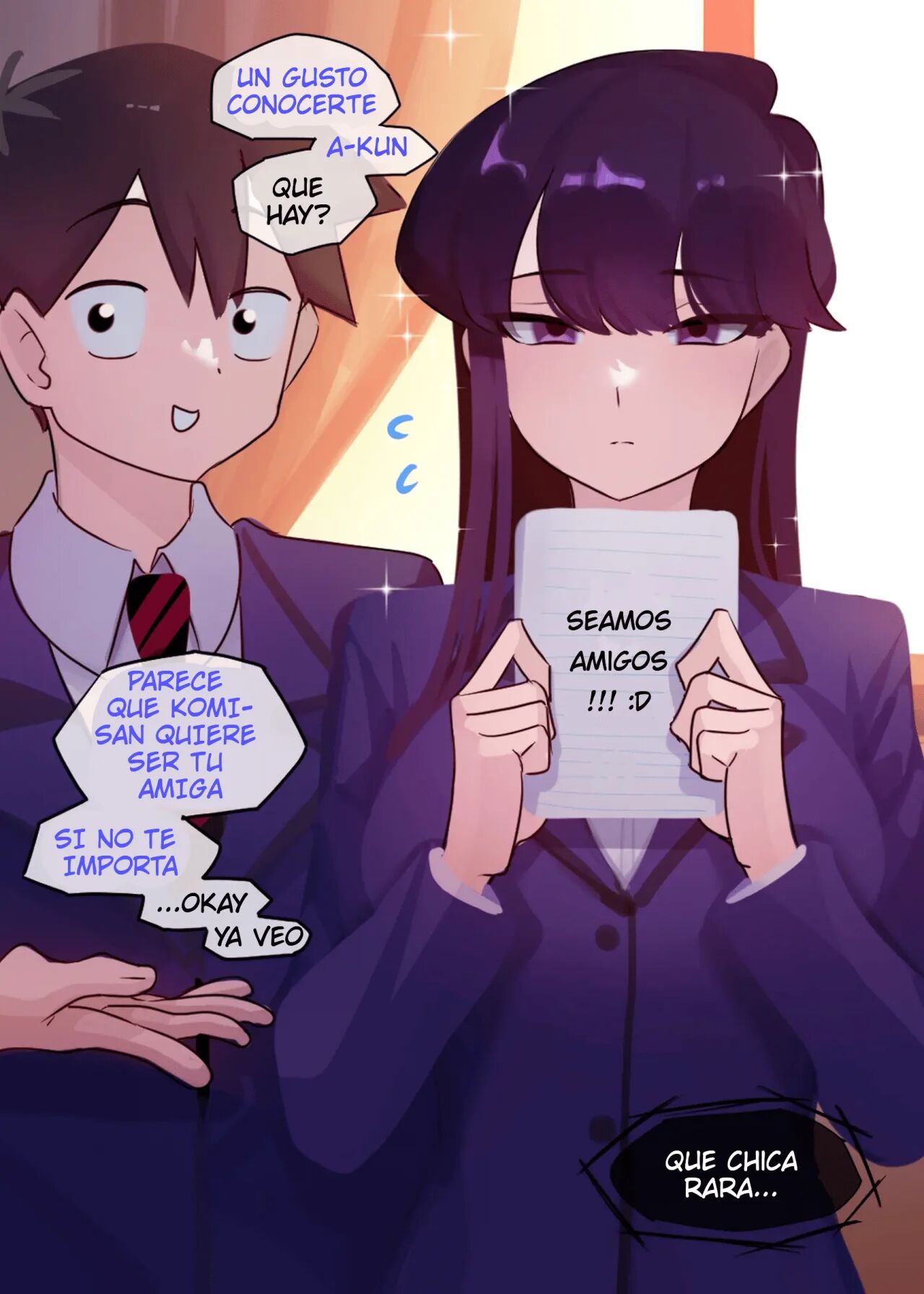 Komi San y Su Nuevo Amigo - Página 1