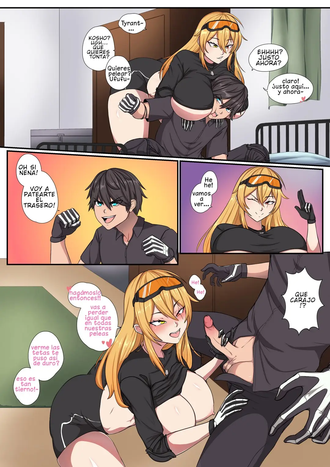 Kosho x Tyrant: El Combate Sexual – Haikon Knight - Página 1