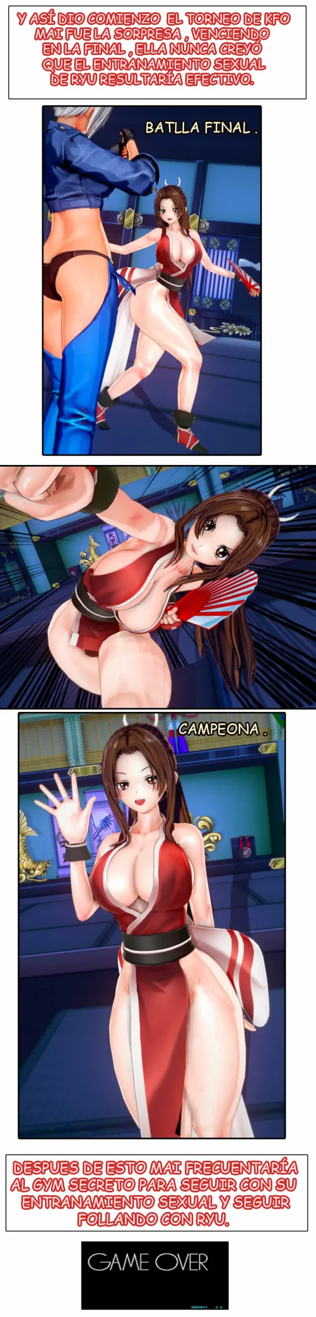 La Batalla Sexual de Mai Shiranui – NFT_Waifuz - Página 20