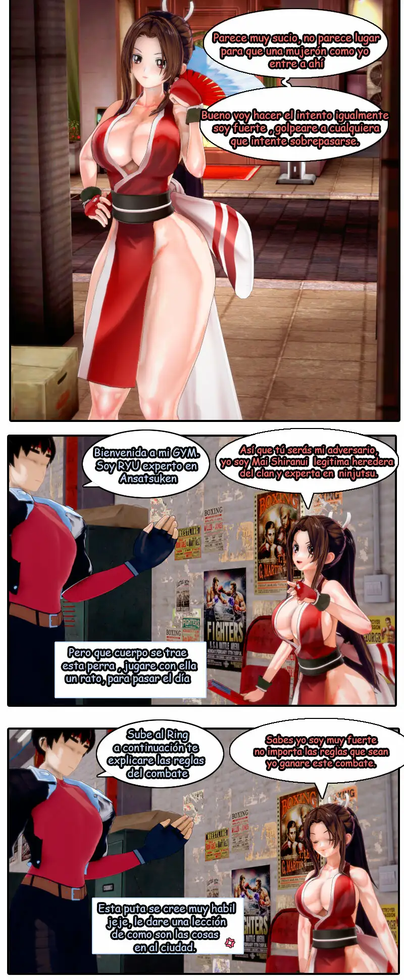 La Batalla Sexual de Mai Shiranui – NFT_Waifuz - Página 3