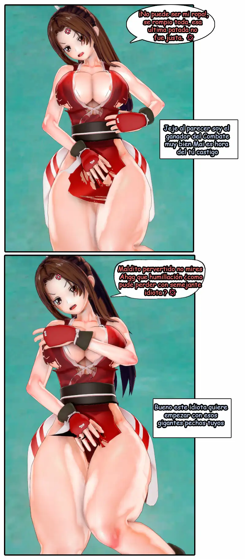 La Batalla Sexual de Mai Shiranui – NFT_Waifuz - Página 6