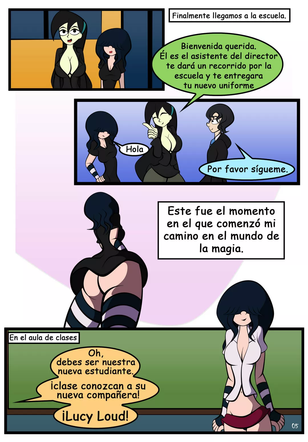 La Escuela Magica de Lucy – Trece013 - Página 7