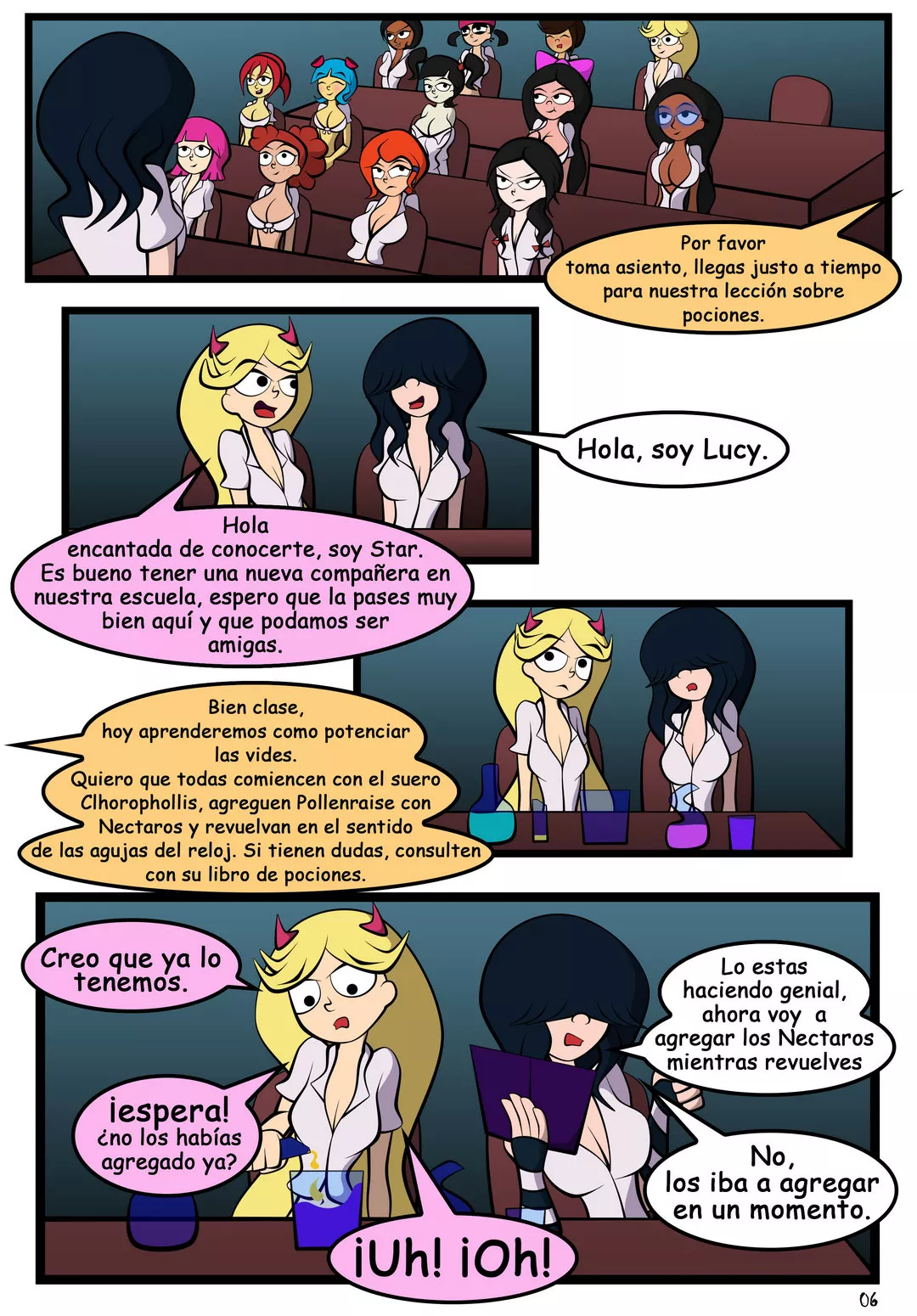 La Escuela Magica de Lucy – Trece013 - Página 8