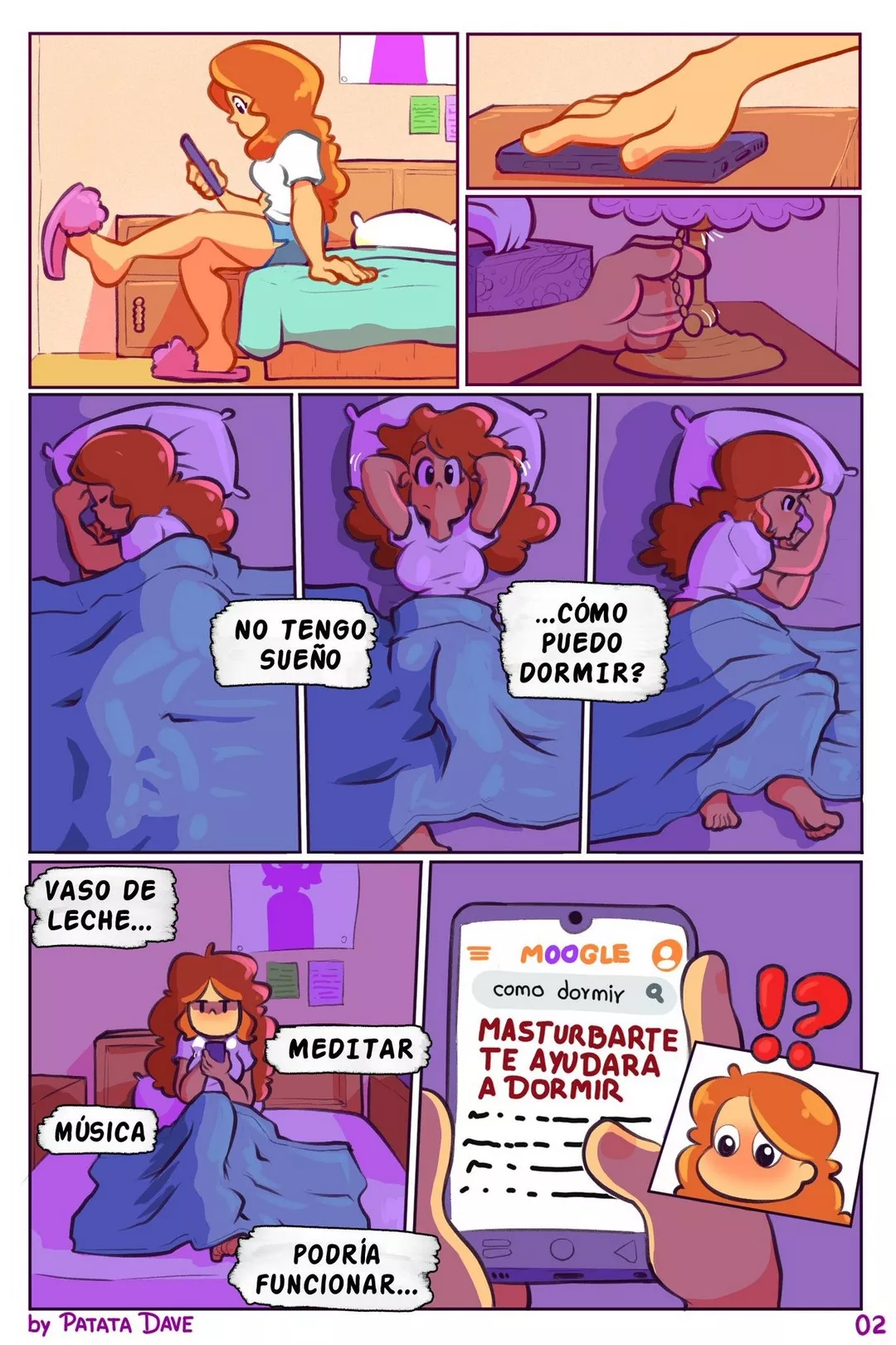 La Noche de Keyla – PatataDave - Página 3