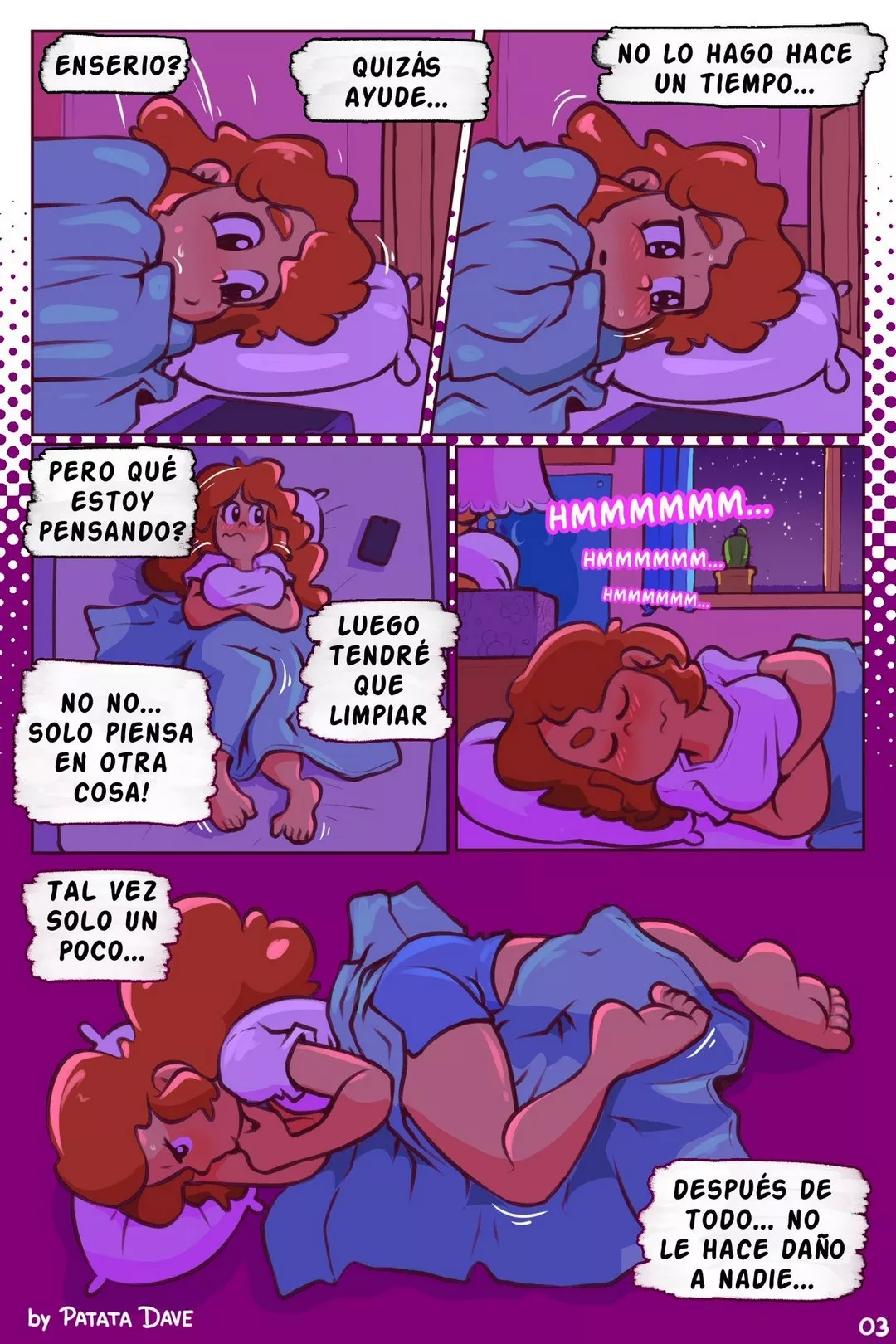 La Noche de Keyla – PatataDave - Página 4