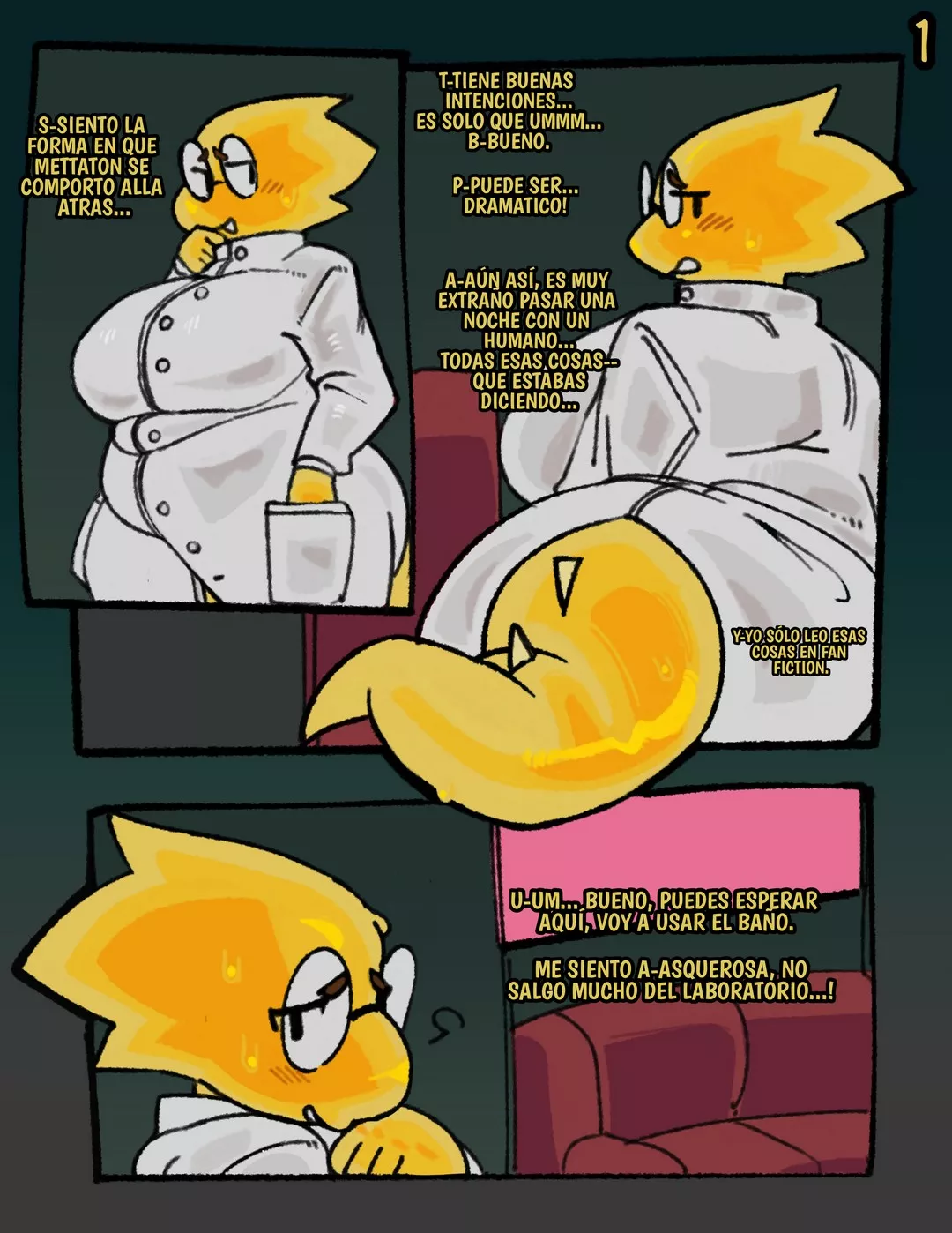 La Primera Impresion de Alphys – READACTED - Página 2
