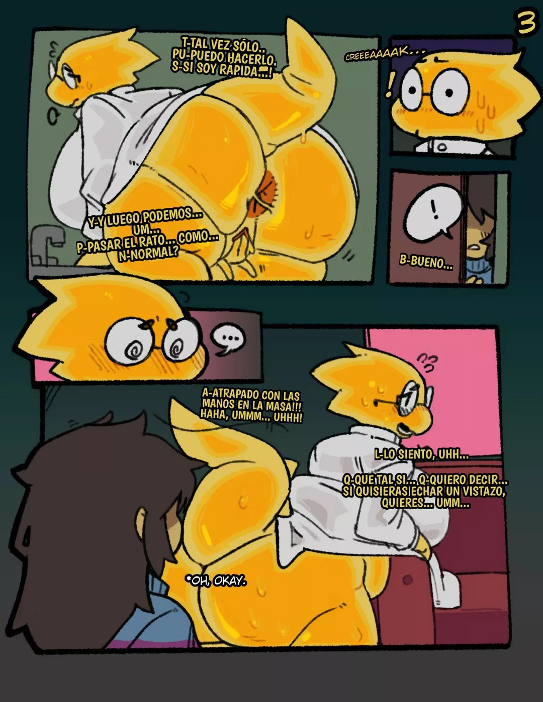 La Primera Impresion de Alphys – READACTED - Página 4