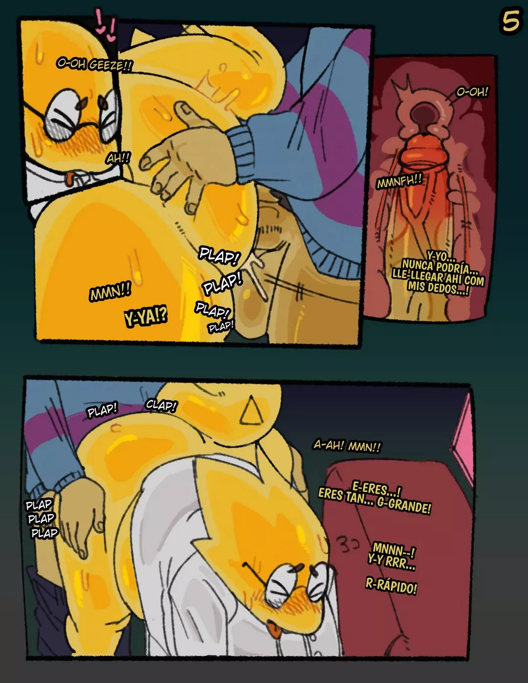 La Primera Impresion de Alphys – READACTED - Página 6
