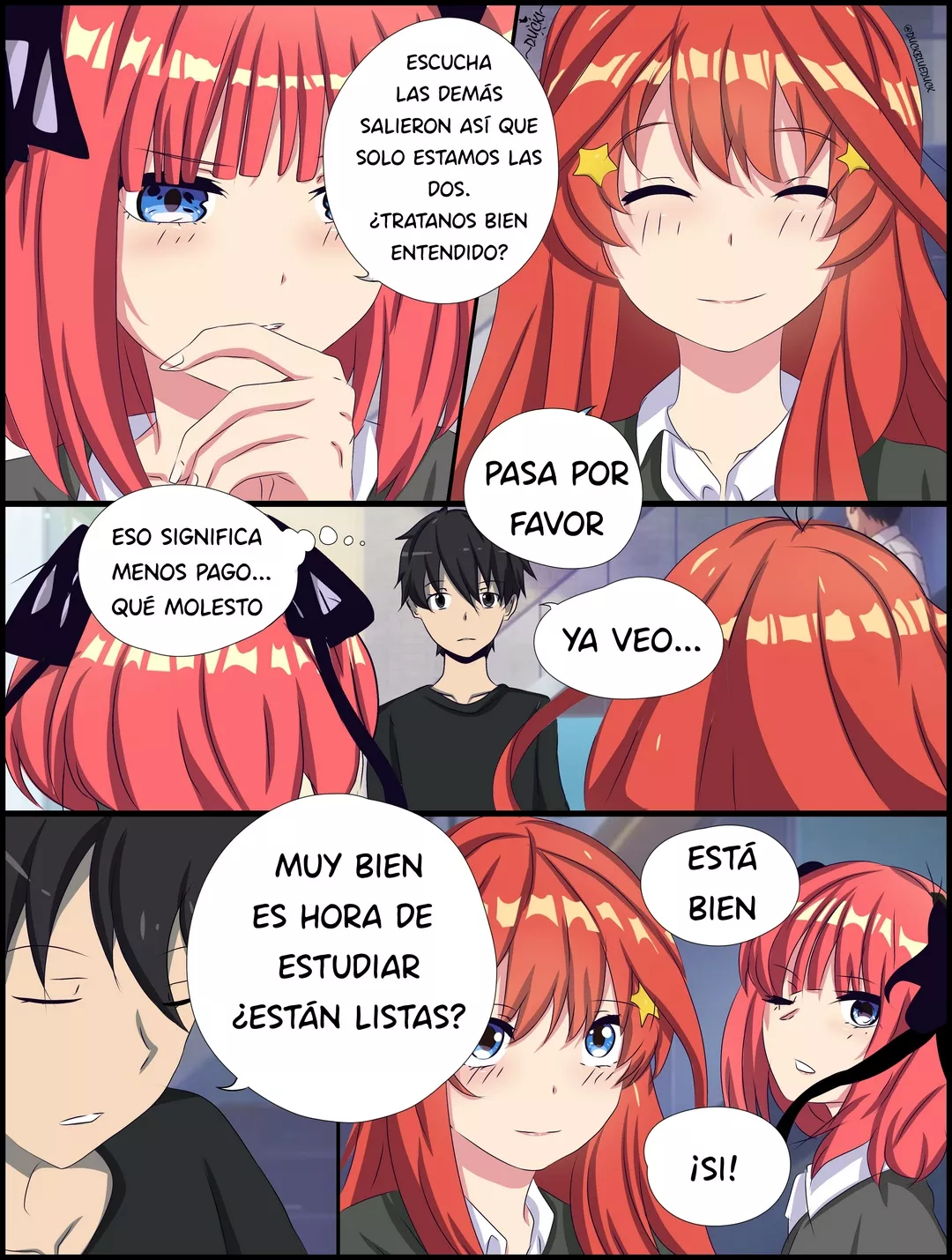 Las Nakano Necesitan Lecciones – Ducki - Página 4