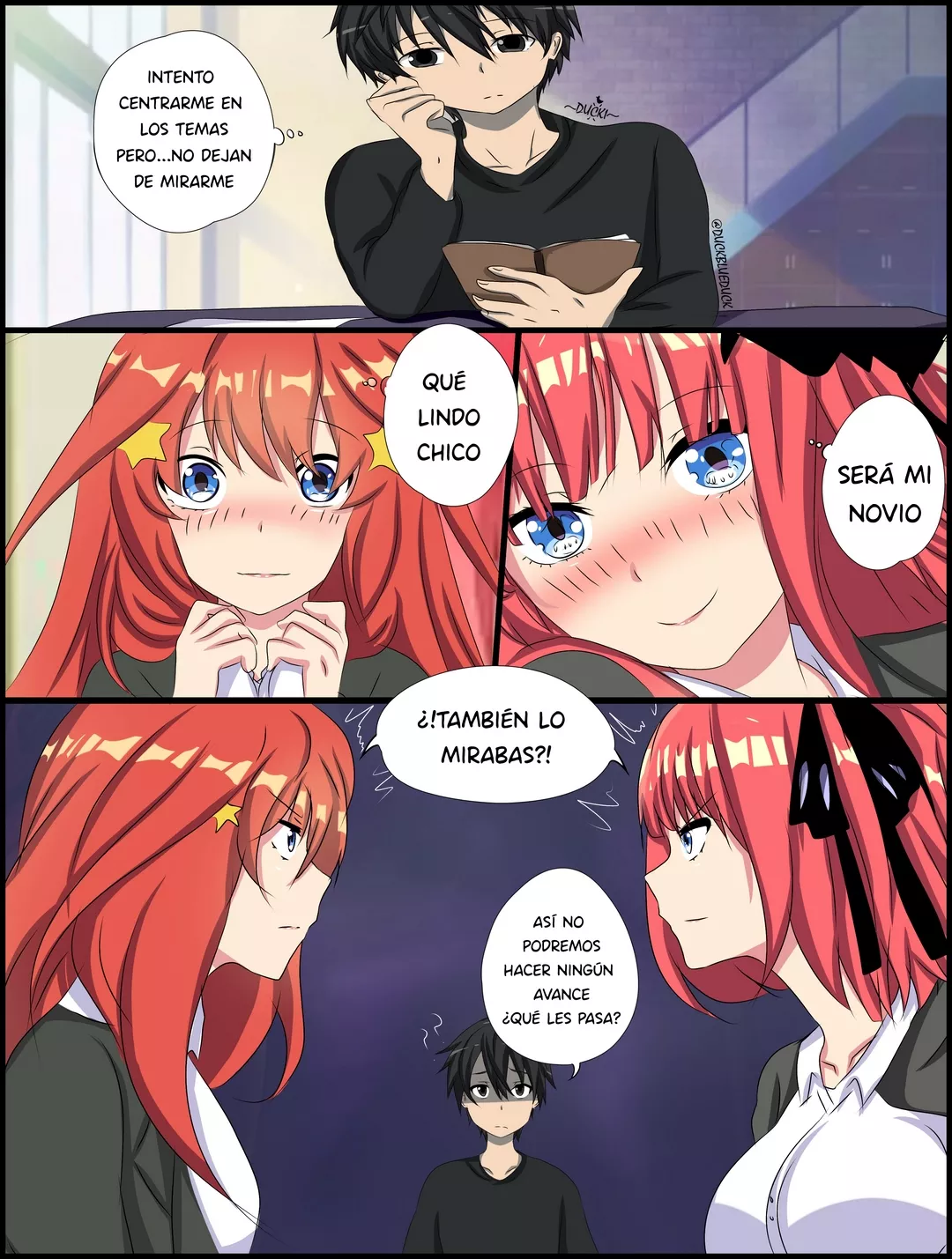 Las Nakano Necesitan Lecciones – Ducki - Página 5