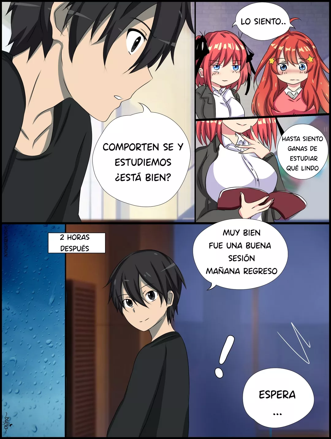 Las Nakano Necesitan Lecciones – Ducki - Página 6