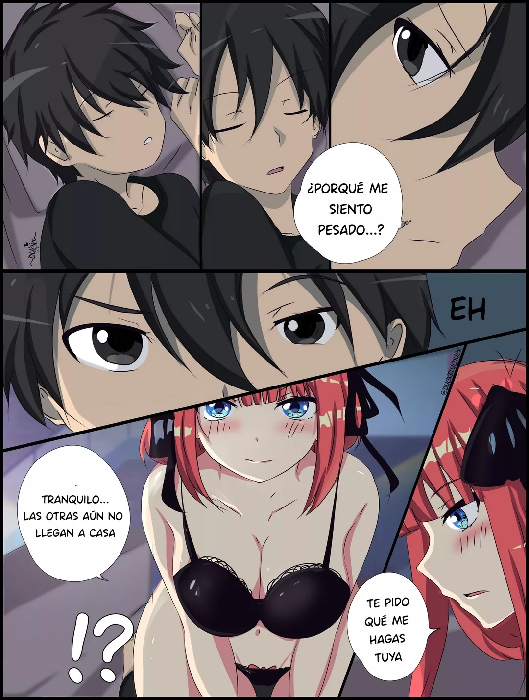 Las Nakano Necesitan Lecciones – Ducki - Página 8