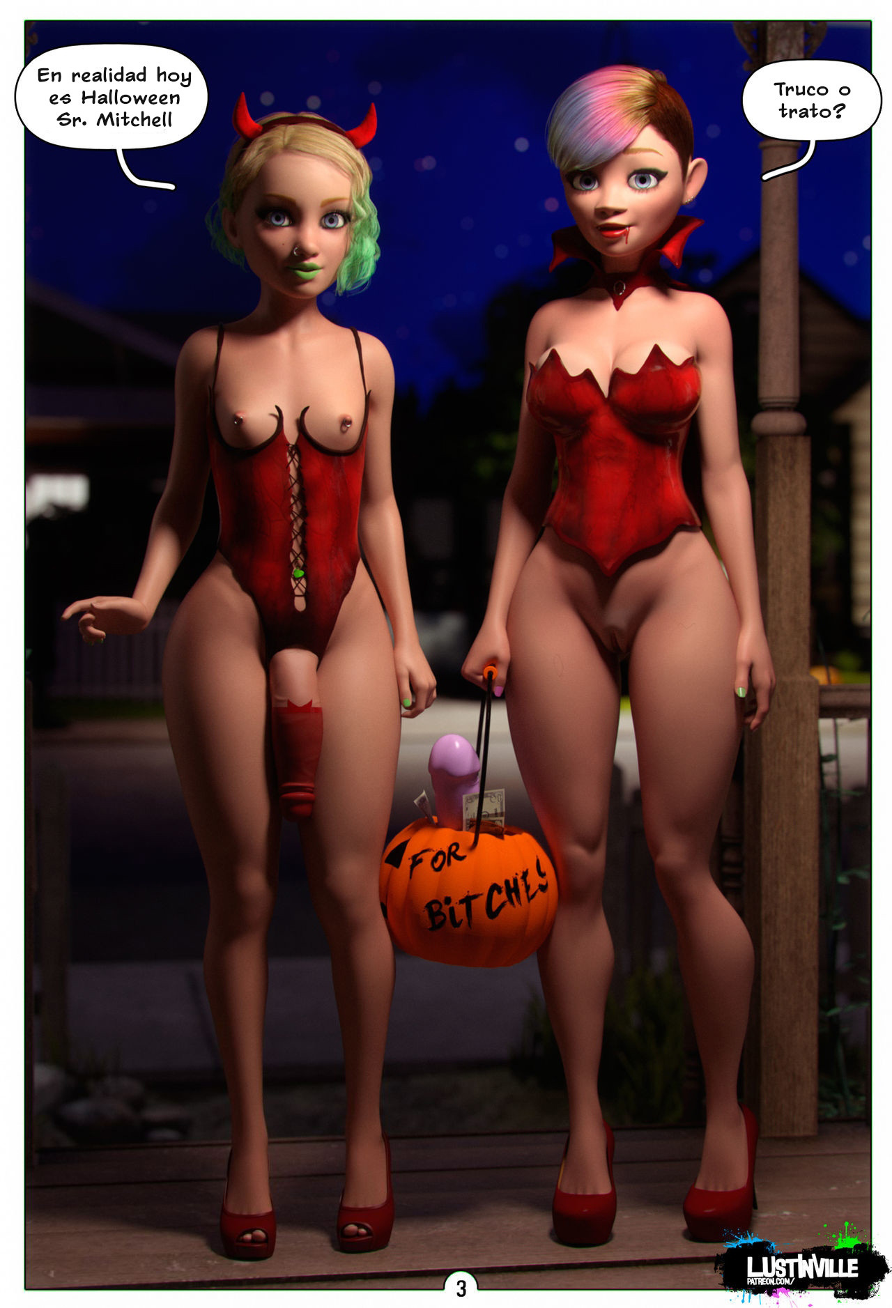 LustInVille 4 – Halloween Treats - Página 3