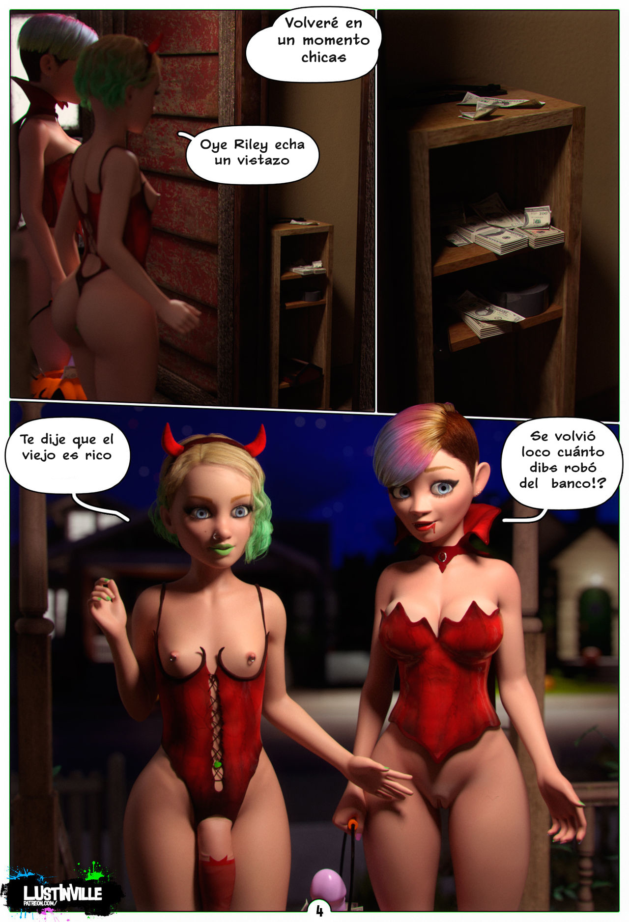LustInVille 4 – Halloween Treats - Página 4