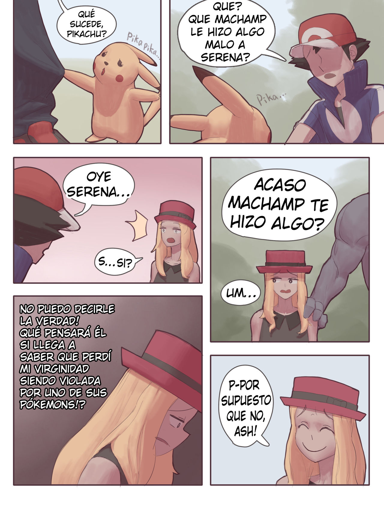Machamp Uso Embarazar! 3 – Wjs07 - Página 8
