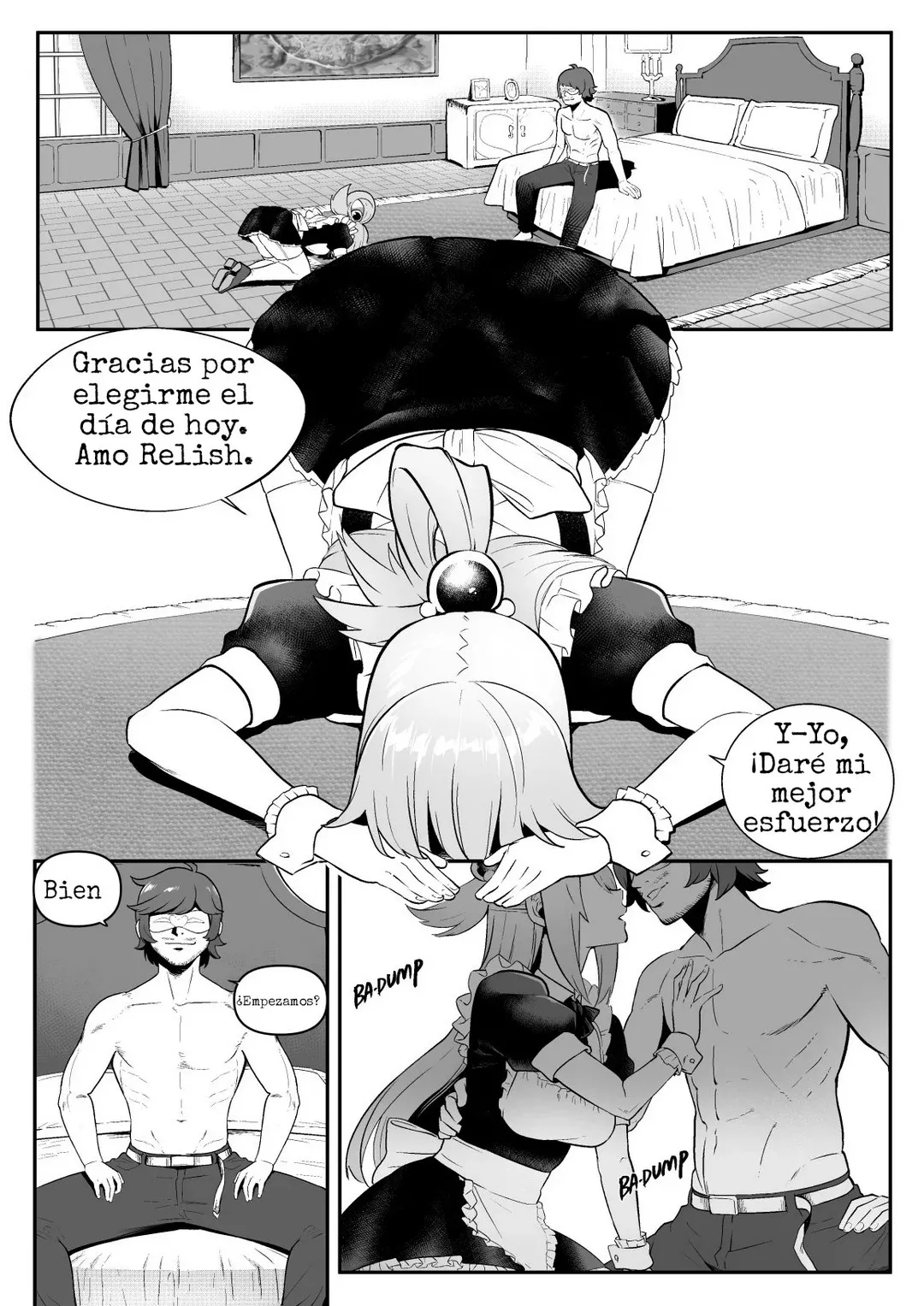 Maid4Fantasy Comic XXX - Página 8