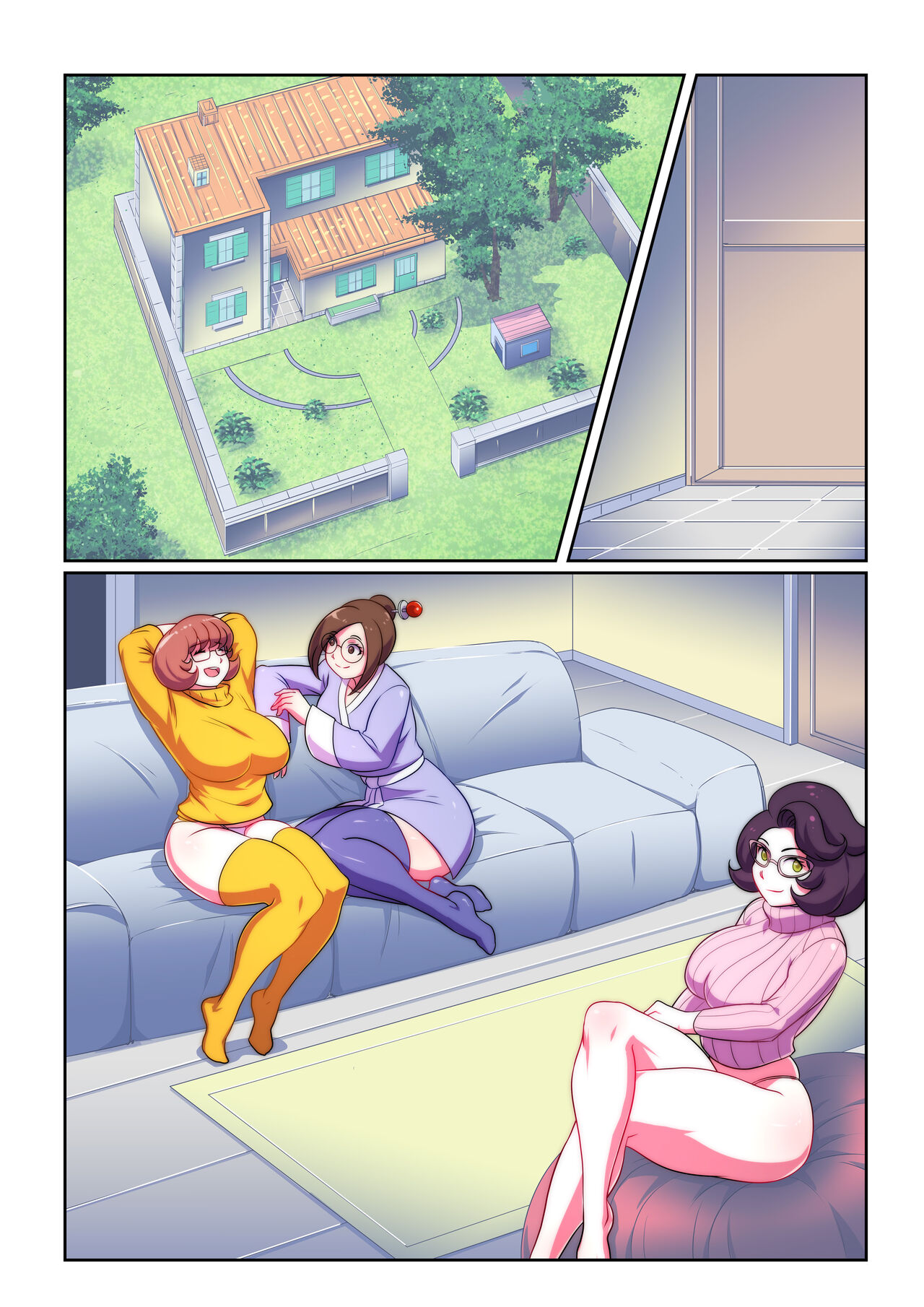 Mei, Velma, Wicke! – Bokuman - Página 1