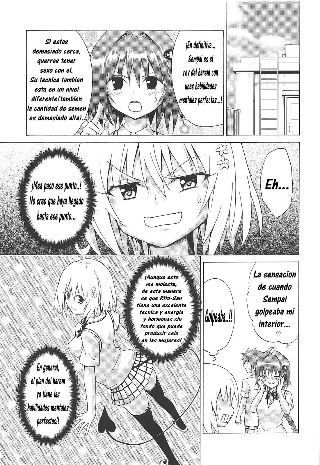 Mezase! Rakuen Keikaku 6 - Página 34