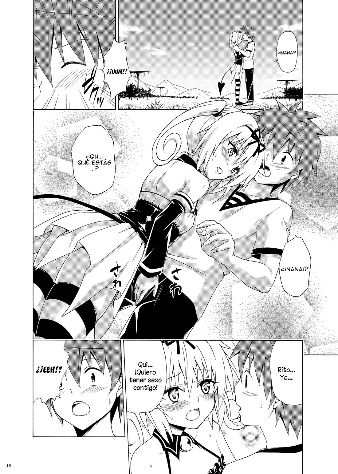 Mezase! Rakuen Keikaku 8 - Página 17
