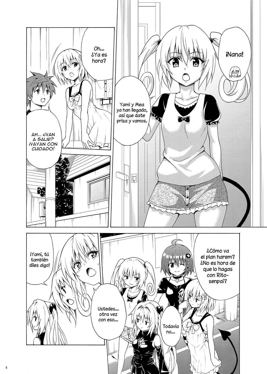 Mezase! Rakuen Keikaku 8 - Página 3