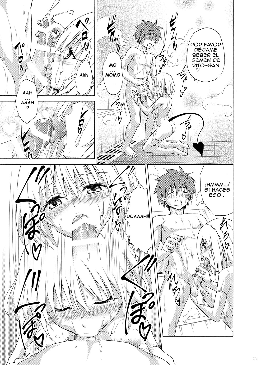 Mezase! Rakuen Keikaku 9 - Página 22