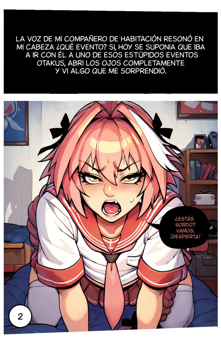 Mi Compañero De Habitacion Es Un Cosplayer Trap – Mr sadbat - Página 3